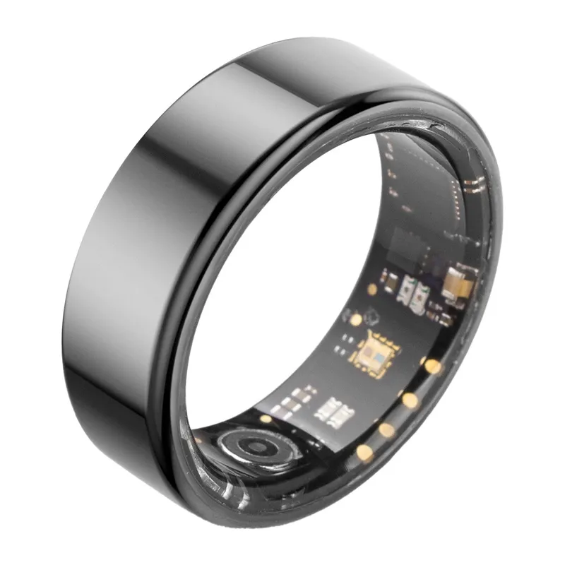 COLMI R02 Smart Ring, size 9, 18.9 mm (black) + charging case